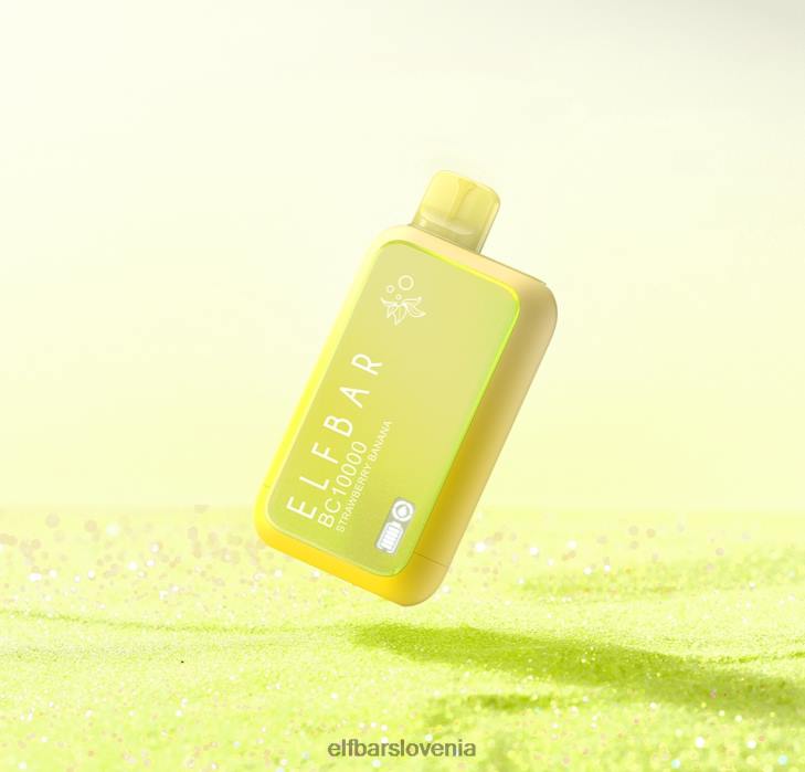 Elf Bar Puff - ELFBAR BC10000 za enkratno uporabo vape sunit edition jagodna banana 40H49