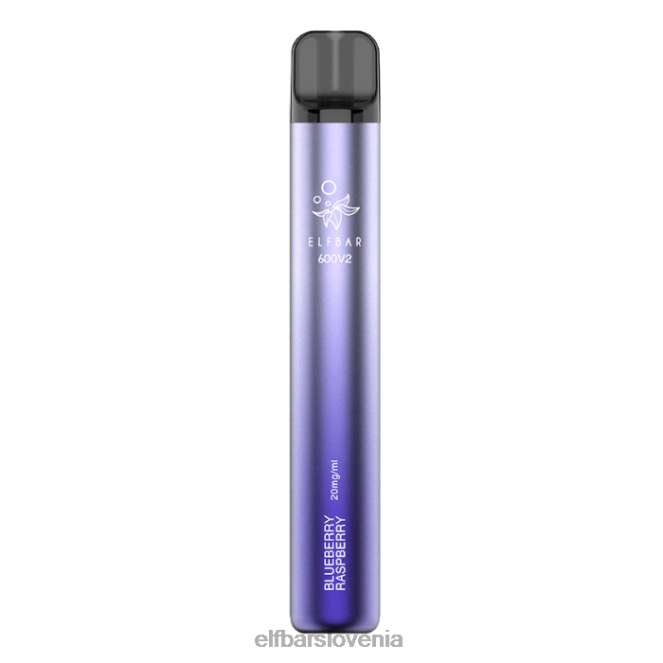 elfbar 600v2 vape za enkratno uporabo - 20 mg 42VJN16 borovnica malina