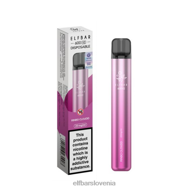 elfbar 600v2 vape za enkratno uporabo - 20 mg 42VJN26 rinbo cloudd