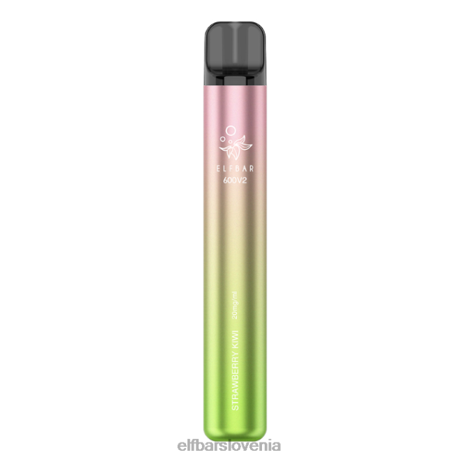 elfbar 600v2 vape za enkratno uporabo - 20 mg 42VJN3 jagodni kivi