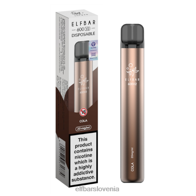 elfbar 600v2 vape za enkratno uporabo - 20 mg 42VJN6 kola