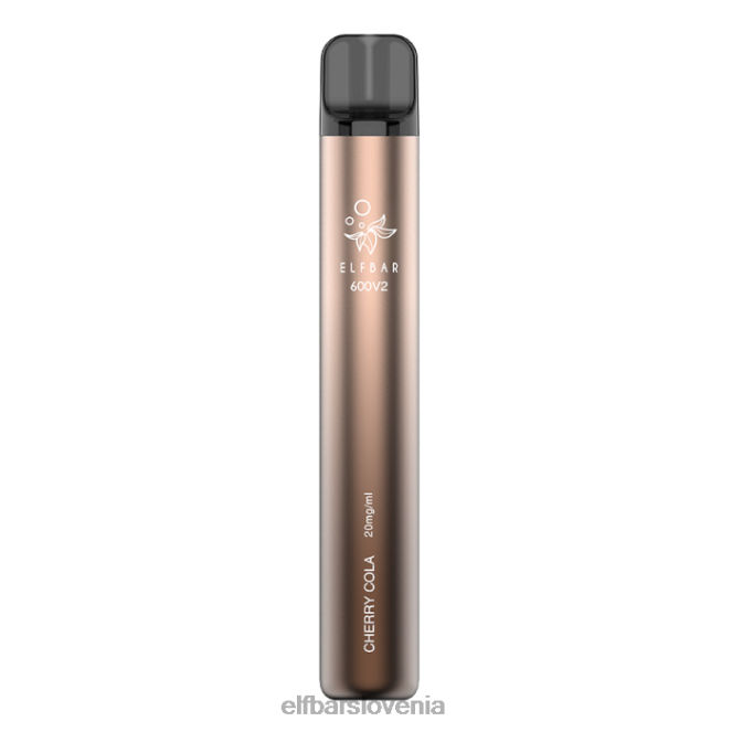elfbar 600v2 vape za enkratno uporabo - 20 mg 42VJN8 češnjeva kola